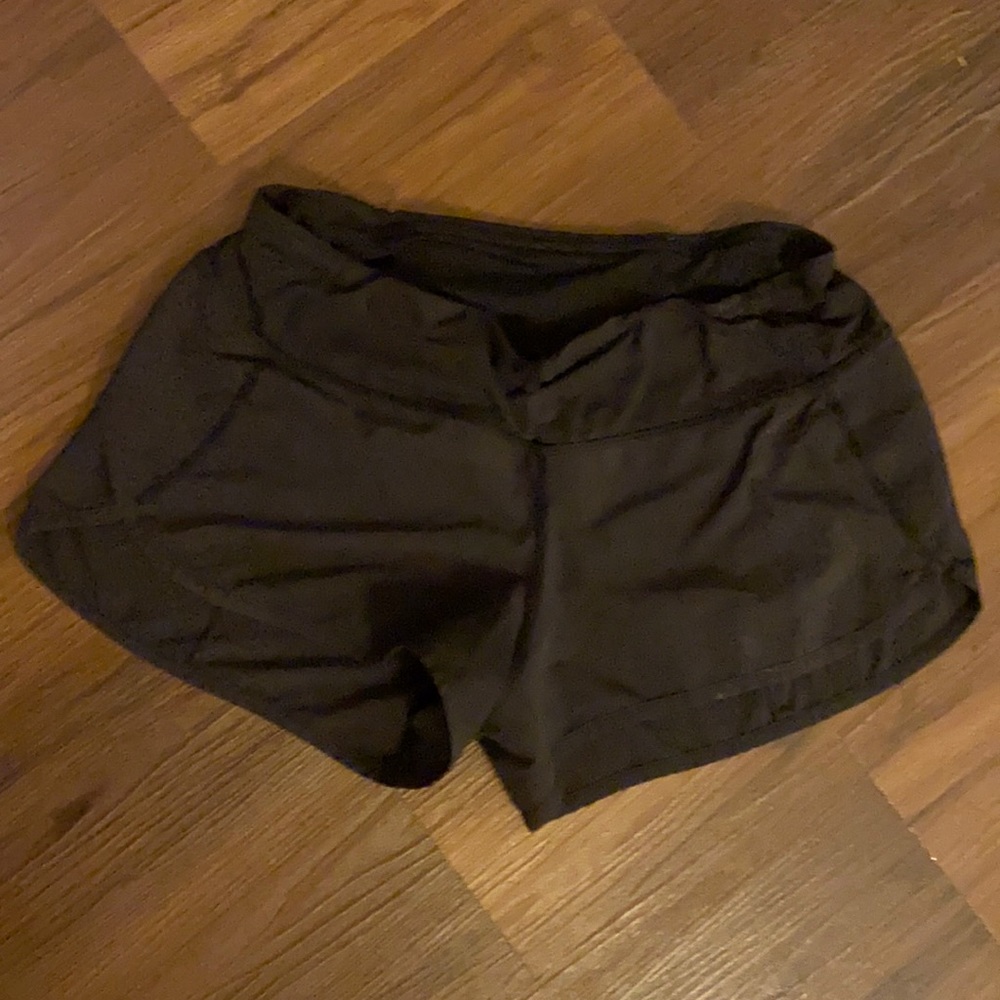 Lululemon Run Speed Up Short, 2.5 in inseam - Black, Size 6